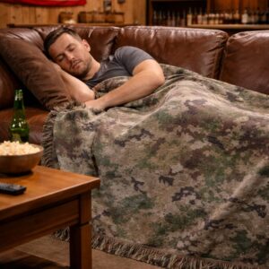 u.s. marine corps marpat camouflage woven blanket – usmc / u.s. navy camouflage blanket – military camo throw – 3 sizes available